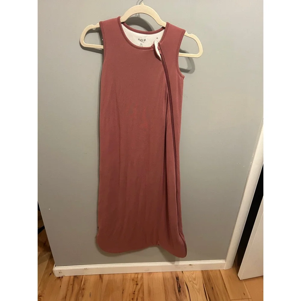 NWOT Kyte Baby Bamboo Sleep Bag 1.0 TOG Rose Clay Terracotta XL Wearable Blanket